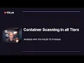 GitLab Container Scanning in all Tiers