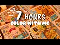the world s coziest 7 hours color with me let go of anxiety coco wyo ohuhu markers