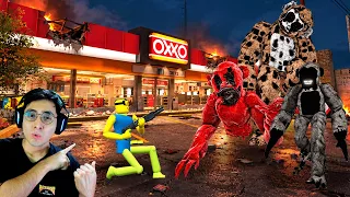 SOBREVIVO AL ATAQUE DE MONOS DE LETHAL APE DENTRO DE UN OXXO