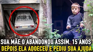 Mulher Fez Seu Filho Morar nos Entulhos. 15 Anos Depois, Ela Adoeceu e Pediu a Ajuda Dele
