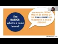 Planning Your Teacher Demo Lesson The Basics Lesson Selected