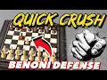 Lagu Deadly Traps Destroy Benoni Defense ♟️| Top Secret