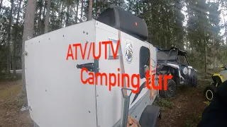 Camping henger Camper trader ATV UTV overland Polaris RZR Can am Renegade