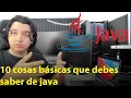 10 cosas basicas que debes saber de Java