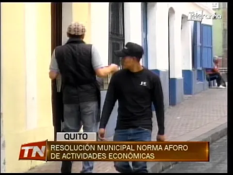 Resolución municipal norma aforo de actividades económicas