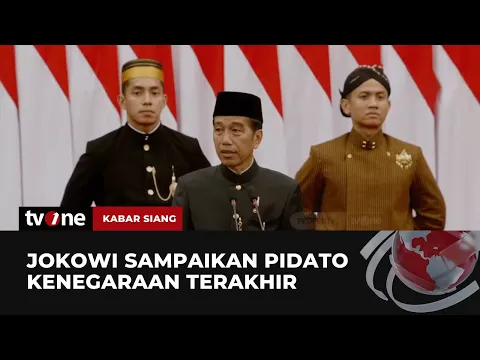 Presiden Jokowi Tampil dengan Baju Adat Betawi di Sidang Tahunan MPR RI