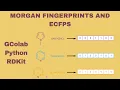 Morgan fingerprint and ECFPs - using Python and RDKit