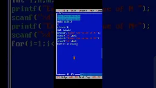 For Loop Print Multiplication Table of number given User Defined Value