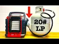 How to Attach a Mr Buddy Heater to a 20lb Propane Tank