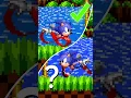 Sonic 1, but Unblurred Sonic! 👾 Sonic Forever mods Shorts #sonicshorts