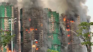 Tragedia en Hong Kong: Incendio deja fallecidos