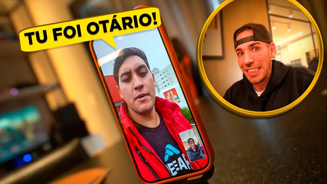 TIVE QUE PEDIR DESCULPAS PRO MEU AMIGO !