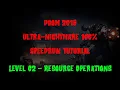 DOOM 2016 Ultra-Nightmare 100 Speedrun Tutorial Level 02 Resource Operations