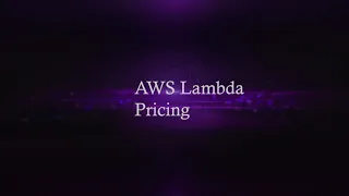 AWS Lambda Pricing