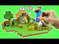 Download Lagu I Made a Mini Minecraft World Using PAPER...