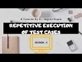 TestNG Framework - Repetitive Execution of test Cases