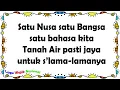 Download Lagu Karaoke Satu Nusa Satu Bangsa Dengan Lirik||Karaoke Lagu Nasional