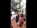 Protesters march in Norfolk