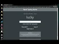 js word typing game