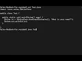 Java JOptionPane Input Dialog