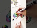 Chameleon Body Art Printable
