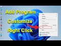 How to add Programs to Windows 10 Right-Click Menu Context