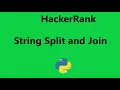 Hackerrank String Split and Join Solution - python Hackerrank Python