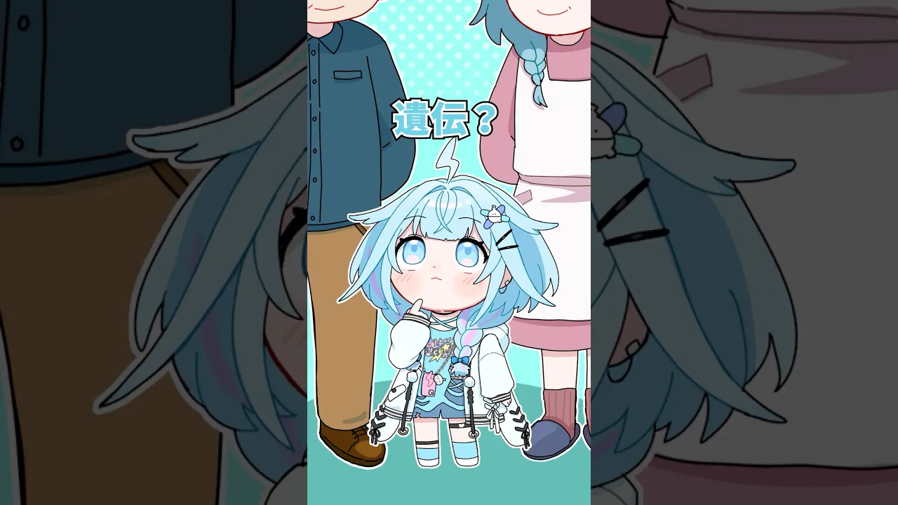 【手書き】水宮の未解決事件 #ホロライブ  #vtuber #animation