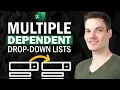 Dependent Drop Down List in Excel Tutorial