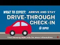 What to Expect Drive-Through Check-In At IUPUI