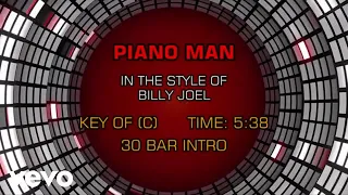 Billy Joel - Piano Man (Karaoke)