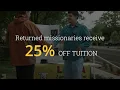 Returned Missionary Scholarship