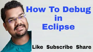 How To Debug in Eclipse using Breakpoints Debugging in Eclipse Java Selenium Code Step by Step