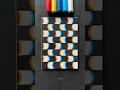 Satisfying art with Posca Markers Glitch Effect