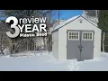 Plastic Shed Review AFTER 3 YEARS - SUNCAST Resin Shed