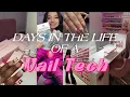 Days in the Life Nail Tech What I Charge 13 Clients Unboxing