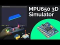 MPU6050 3D Simulator with Python