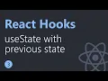 React Hooks Tutorial 3 useState with previous state Hindi Urdu
