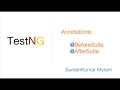 TestNG - BeforeSuite AfterSuite