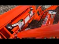 Kubota Grand L60 Hydraulic Skid Steer Quick Attach