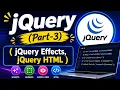 jQuery Part-3 jQuery Effects jQuery HTML Tutorial for Beginners DigitalCSGuru-25