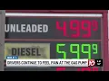 Pain at the pump Gas prices rise to nearly 5 in Michigan