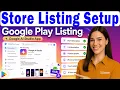 How to Create Google Play Store Listing for Google AI Studio Android App Easy Tutorial