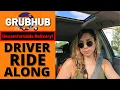 GrubHub Driver Ride Along Food Delivery Uncomfortable Delivery Part 1