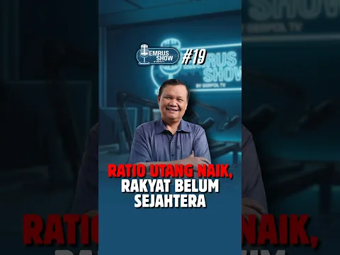 Ratio Utang Naik, Rakyat Belum Sejahtera #gerpoltv #politik #utang #purbaya #indonesia