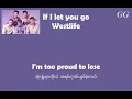 Lagu Westlife:If I Let You Go Myanmar subtitle(mmsub)
