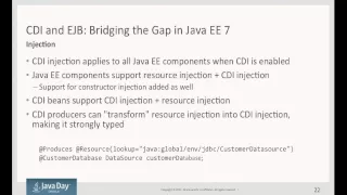 2 4 CDI and EJB - Java EE alignment and strategy
