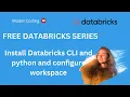 Install Databricks CLI python and configure with your workspace Token in databricks