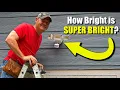 Super Bright Remote Controlled Security Lights 5500 Lumens
