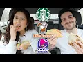 Vegan Fast Food Taste Test Starbucks Taco Bell and Little Caesar s